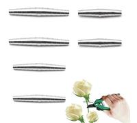 Acero Muelle para Tijera de Podar Repuesto, Muelles de Repuesto para Tijeras de Podar, Resorte Repuesto para Tijeras, Podar Resortes de Repuesto, 6 Piezas (2 pcs de 6 cm, 7 cm y 8 cm Cada una)