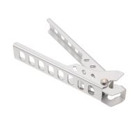 Acero Pinza para Ollas Inoxidable y Sartenes Ajustable | Plata, Bordes Redondeados y Suaves, Resistente al Óxido, para Cocina Camper y Vajilla Camping