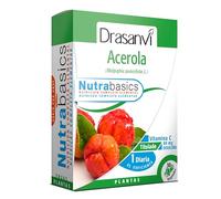 Acerola Drasanvi Nutrabasics Vitamina C Natural y Magnesio 30 Capsulas