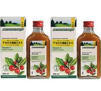 Acerola - Zumo de fruta natural ecológico 2 x 200 ml