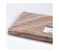 ACESA - Manteles Individuales de Papel Kraft 30x40 cm | Salvamanteles Desechables para Hostelería y Restauración | Diseño “Buen Provecho Varios Idiomas | Pack 1.000 Unidades | 100% Papel Reciclable