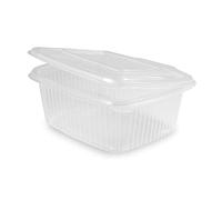 ACESA - Pack Envases para Alimentos | Envases de Plástico Reutilizables | Recipientes de Plástico Herméticos con Tapa | Recipientes para Microondas y Lavavajillas | Envases para Comida (50, 500ml)