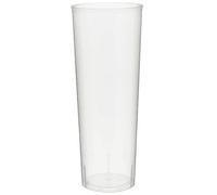 ACESA - Vasos de Tubo Plástico 300ml (500u) | Vasos para Fiestas y Eventos | Reutilizables y Ecológicos | Plástico Duro y Duradero