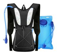 Aceshop Mochila de Hidratación, Mochila para Correr con Bolsa de Agua de 2L Mochila Ligera para Correr Ligera Mochila Bici para Hombre Mujer Mochila de Agua para Senderismo Bicicleta Ciclismo