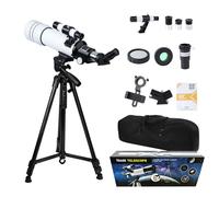 Acesome Telescopio de aumento 20-333x Telescopio Astronomy para niños y adultos, 70 mm de apertura, telescopio astronómico astronómico con trípode ajustable, bolsa de almacenamiento