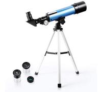 ACESOME Telescopio para niños, para principiantes, 18 x 90 x, 50 mm, apertura, 360 mm, telescopio para niños, astronomía, con trípode, regalos para niños y principiantes