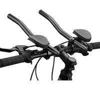 Acesport Manillar Aero Bars Triathlon Time Trial Tri Ciclismo Manillar Resto Bicicleta para Mountain Bike y Bicicleta de Carretera Aleación de Aluminio Versión (Negro)