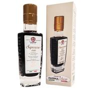 Acetaia Malpighi - Condimento con Vinagre Balsámico de Módena IGP Sabroso Sello Oro - 100 ml - Envejecido 8 Años en Barricas de Roble - Sin Caramelo