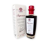 Acetaia Malpighi - Condimento con Vinagre Balsámico de Módena IGP Sabroso - 200 ml - Envejecido 6 Años en Barricas de Roble - Sin Caramelo