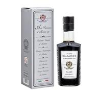 Acetaia Malpighi - Vinagre Balsámico de Módena IGP Plata - 250 ml - 100% Natural, Sin Caramelo - Envejecido en Barricas de Roble