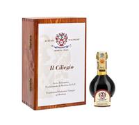 Acetaia Malpighi - Vinagre balsámico tradicional de Módena DOP Extravecchio envejecido en barricas de cerezo - 100 ml - Solo mosto cocido - Selección para alta restauración