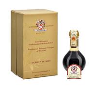 Acetaia Malpighi - Vinagre Balsámico Tradicional de Módena DOP Extrastado Más de 25 Años - 100 ml - Solo Mosto Cocido - Selección de Alta Restauración