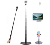 AceTaken Soporte para cámara web de 38.8 pulgadas, altura ajustable, compatible con cámaras web OBSBOT Meet 2/Meet-SE/Tiny 3 Lite/Tiny 3/Tiny 2/Tiny 2 Lite/Tiny SE/Tail 2/Tail Air