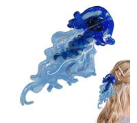 Acetate Claw Clip | Jellyfish Shape Hair Clips | Sea Theme Strong Hold