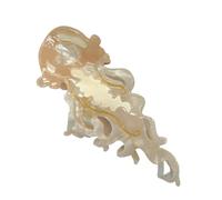 Acetate Claw Clips, Decorative Jellyfish Hairpins, Portable Strong-Hold Barrettes, Comfortable Stylish Clip, Hair Accessory for Students, School, Dance, Fitness, 4.92 Inches