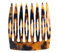 Acetate Hair Comb French Side Clip | acrílico, 5,8 x 6,8 cm, Light Or Dark
