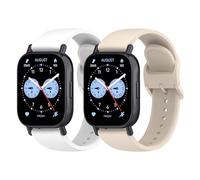 ACETCHS 2 pulseras compatibles con Xiaomi Redmi Watch 5 Active/5 Lite Mujer Hombre Suave Deportes Ventilación Silicona Bandas de Repuesto, Eine Grösse, Plástico, No es una piedra preciosa