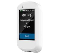 ACETCHS Funda compatible con Garmin Edge 830, funda de silicona para GPS para bicicleta (blanco)