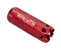 ACETECH - Rastreador de Airsoft para pistola/rifle Bifrost R rosca negativa 14 mm CCW M14 a M11+ con adaptador compatible con bolas trazadoras verdes/rojas y efectos luminosos LED