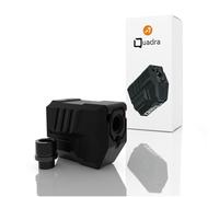 ACETECH Unidad de trazador de aire Quadra con modo flash, diseño cuadrado compacto para rosca CCW de 14 mm, incluye adaptador CW de 11 mm