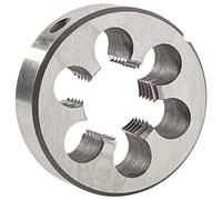 Aceteel M28 x 1,0 troqueles redondos métricos, rosca de la máquina de la mano derecha muere M28 x 1,0 mm