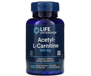 Acetil-L-Carnitina, 500mg - 100 vcaps