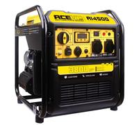 Aceup Energy - Generador de corriente de emergencia, 3800 W, generador de corriente de gasolina con enchufes de 5 V, USB, 230 V, 12 V, indicador inteligente, paralelo, 4 tiempos