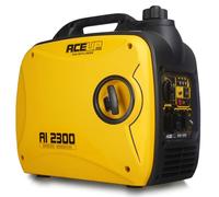 Aceup Energy Generador de energía de gasolina para electrónica sensible, 2000 W, generador de corriente de emergencia supersilencioso con USB y enchufes de 230 V, EURO-V, CE, ultraligero