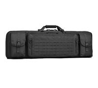 ACEXIER 36/42inche Táctico Ejército Dual Bolsa de Armas Militar de Caza Sniper Mochila Doble Rifle Llevar Bolsas de Caza para M16 AR15 M249 M4A1 (Black,42inche)
