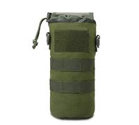 ACEXIER Bolsa de botella de agua plegable táctica, bolsa de soporte para botella de agua Molle, Kit de supervivencia de viaje, soporte para accesorios, bolsillo para acampar