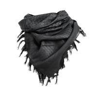 ACEXIER Grueso Musulmán Shemagh Táctica Desierto Árabe Bufandas Hombres Mujeres Invierno Ventoso Militar a Prueba de Viento Bufanda Senderismo (Black)
