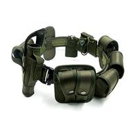 ACEXIER Multifuncional 10 en 1 Cinturones de Servicio de Seguridad táctica Funda para Pistola Juegos de Bolsas de Linterna Kit de Utilidad Cinturón Cinturón de Servicio de policía Militar