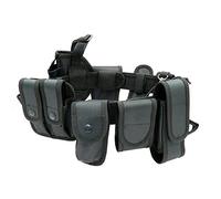 ACEXIER Multifuncional 10 en 1 Cinturones de Servicio de Seguridad táctica Funda para Pistola Juegos de Bolsas de Linterna Kit de Utilidad Cinturón Cinturón de Servicio de policía Militar