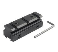 ACEXIER Scope Mount Tactical 11mm Dovetail 20mm Weaver Rail Convertidor Adaptador Montaje con Llave Allen Rifle Pistola de Aire Pistola de Aire