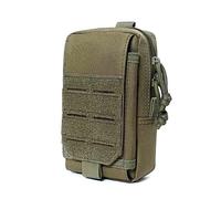 ACEXIER Táctica Molle Teléfono Bolsa Militar Riñonera Cinturón Bolsa de la Cintura Chaleco Bolsa Monedero Funda para teléfono móvil Bolsa de Caza al Aire Libre (Green)