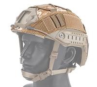 ACEXIER Tactical Helmet Cover Airsoft Hunting Tactical Military Combat Helmet Cover Juego de Guerra CS para Casco rápido en tamaño M/L Ops-Core PJ/BJ/MH Tipo Casco rápido