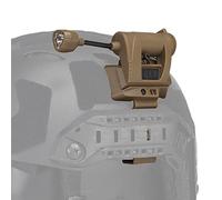 ACEXIER Táctico Casco Light Charge Mpls 4 Modos de Conversión Airsoft Helmet Lamp Ahorro de Energía Caza Militar Fast Helmet Flashlight (Tan)