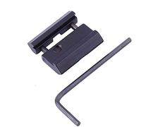 ACEXIER táctico Militar Cola de Milano tejedor Picatinny Adaptador Carril 11mm a 22mm Base de Montaje convertidor de Montaje de Alcance para .22 Cal Rifle Gun