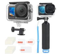 aceyoon Carcasa Impermeable para cámara dji Osmo Action 6, Carcasa Sumergible de 70 m con Soporte antiniebla y Cierre rápido, Mango de flotabilidad, Juego de Accesorios de Tornillo para dji Action 6