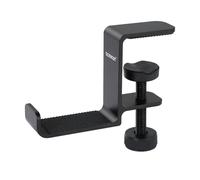 aceyoon Soporte Cascos Gaming Escritorio, Soporte de Gancho Giratorio para Juegos con Gancho de Silicona Soporte Cascos Universal Headphone Stand per Cuffie da Gioco, Borse e Ombrelli