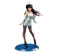 Acfigure Sakurajima Mai Figura Anime Idiots Don't Dream of Bunny Girls Figuras modelo de juguete Sakurajima Mai 9 Series Estatua de PVC para decoración y regalo coleccionable (20 cm)
