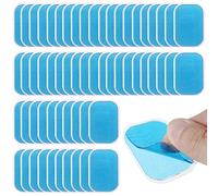 ACHANFLY 60 Piezas EMS Gel Conductor Parches Abdominales Electroestimulador Tens Muscular Compex Hidrogel Hojas de Repuesto Gel Pad para Six Pack Estimuladores Eléctricos Fitness ABS Gluteos Trainer