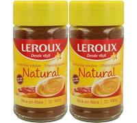 Achicoria Soluble Natural 2x100g Sustituto del Cafe Sin Cafeina Bebida de Achicoria Instantanea 100% Pura Sin Gluten Vegana Apoyo Digestivo