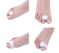 AchidistviQ-1 par de correctores de silicona para juanetes, separador de dedos, herramienta para aliviar el dolor