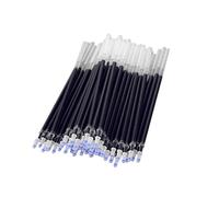 AchidistviQ 20 tubos de tinta de repuesto para bolígrafo de gel de 0,5 mm, suministros escolares de oficina, color negro