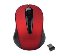 AchidistviQ Gaming Mouse Specials 3000 Wireless Mouse 2.4G Notebook Mouse Home Office 3 Keys 1600DPI USB Receiver Accesorios De Computadora Rojo