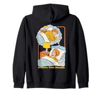 Achieve Your Dreams Sarcasm Retro Vintage Funny Adult Humor Sudadera con Capucha