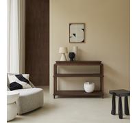 Achille - Consola de acacia maciza de 120 cm H 90 x B 123 x T 43 cm