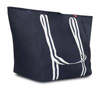 achilles Bolsa de playa grande XXL Familia con cremallera - Bolsa de baño XXL Familia 100L - Plegable y resistente a la suciedad - Piscina - Azul - 75 x 32 x 46 cm