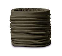 achilles Pañuelo tubo, paño multifuncional transpirable, mascarilla, pañuelo, pañuelo redondo, paño bucal, protección respiratoria, pañuelo deportivo Verde caqui 24x50cm